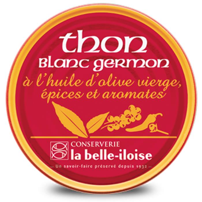 thon-blanc-germon-huile-d-olive-epices-et-aromates-160g-belle-iloise
