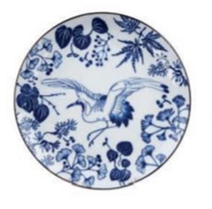 plat-porcelaine-d-25-7-cm-flora-jap-mythical-crane