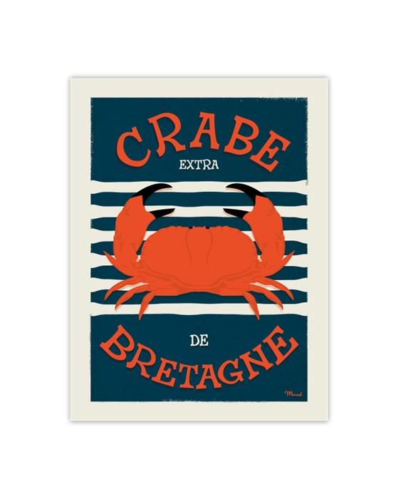 affiche-30-x-40-cm-crabe-de-bretagne