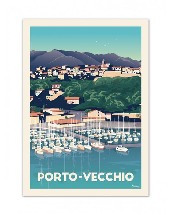 affiche-30-x-40-cm-porto-vecchio-port