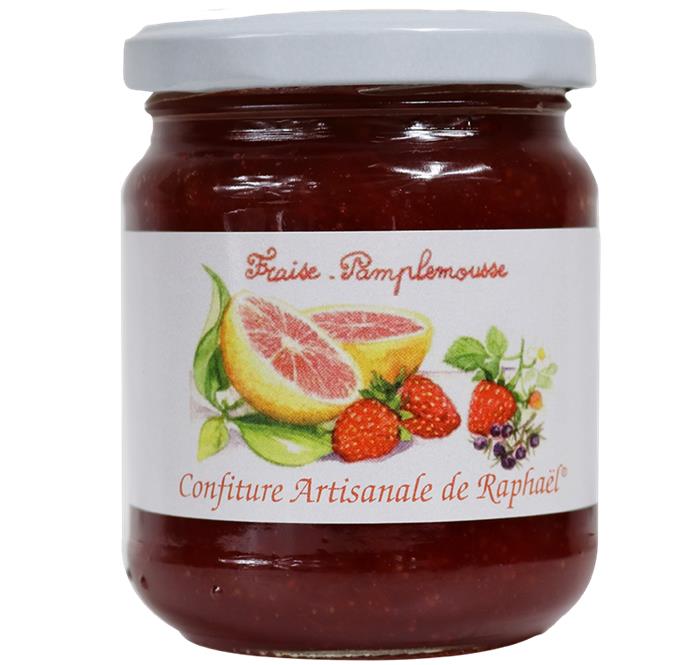 confiture-fraise-et-pamplemousse-raphael-250g
