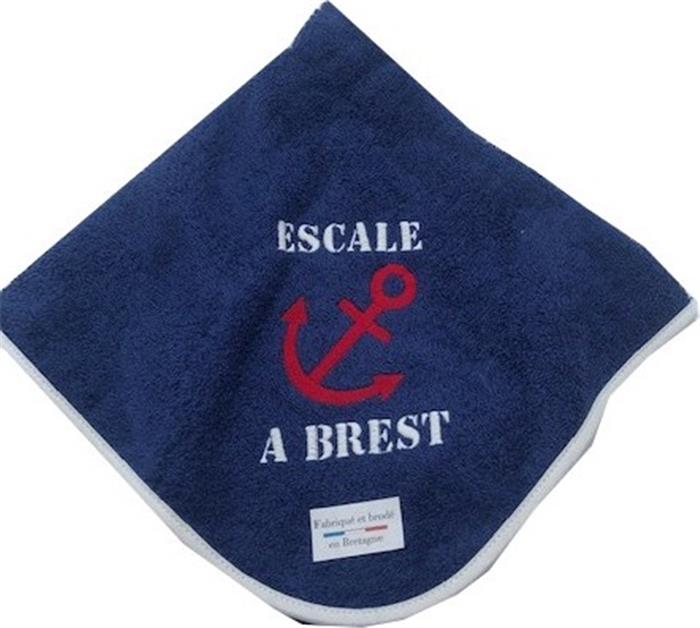 ESSUIE MAINS CARRE ANCRE ESCALE A BREST TISSU EPONGE MARINE - ROI DE  BRETAGNE