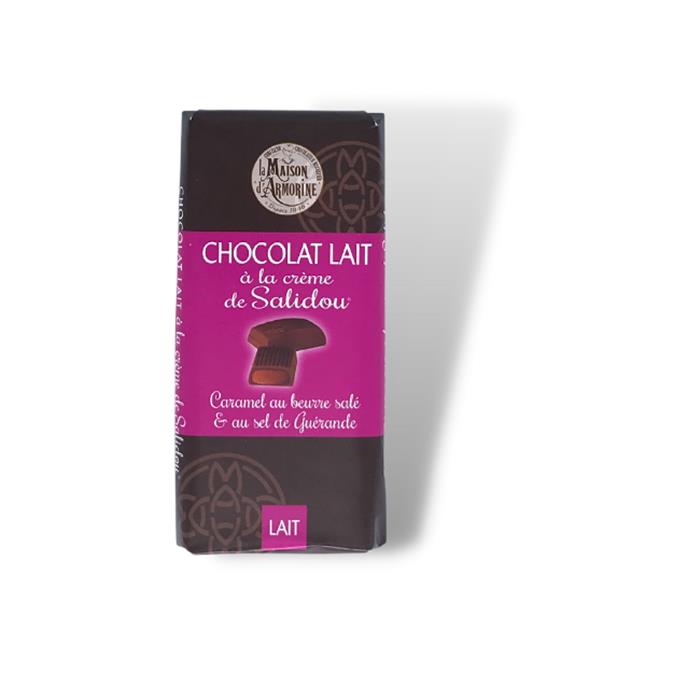 CHOCOLAT NOIR CARAMEL BEURRE SALE 100G