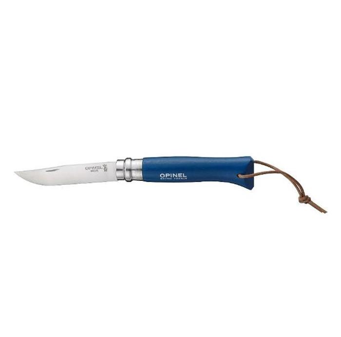 COUTEAU OPINEL N°8 VRI BAROUDEUR BLEU FONCE - ROI DE BRETAGNE