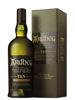 ARDBEG 10 ANS TEN ISLAY SINGLE MALT WHISKY 70CL 46°