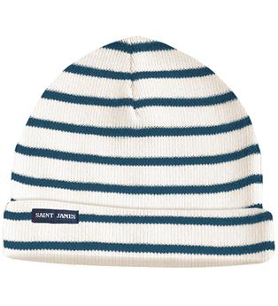 BONNET ENFANT CARTIER ECUME/NAVY