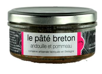 PATE BRETON ANDOUILLE DE GUEMENE ET POMMEAU 130G