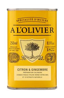 HUILE D´OLIVE  CITRON GINGEMBRE A L´OLIVIER 25 CL