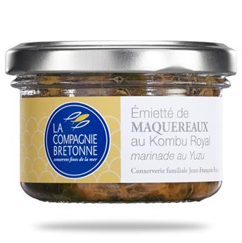 EMIETTE DE MAQUEREAU AU KOMBU ROYAL MARINADE YUZU 90G