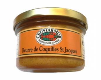 BEURRE DE COQUILLES ST JACQUES 90G CRUSTARMOR