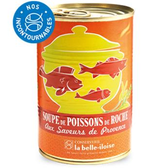 SOUPE POISSONS DE ROCHES SAVEUR DE PROVENCE 400GR BELLE ILOISE