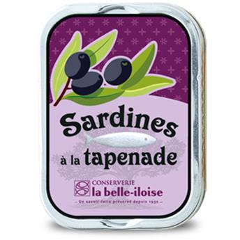 SARDINES A LA TAPENADE  115G BELLE ILOISE