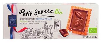 PETIT BEURRE CHOCOLAT LAIT BIO 150GR