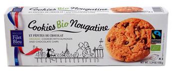 COOKIES NOUGATINE PEPITES CHOCOLAT 150GR