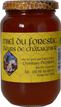MIEL CHATAIGNIER 500G FORESTIC