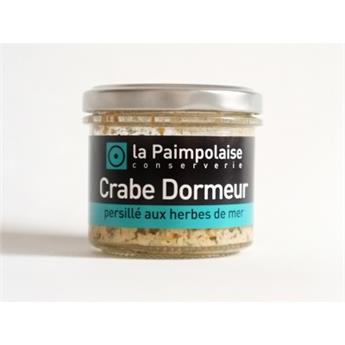 CRABE DORMEUR PERSILLE AUX HERBES DE MER 80GR PAIMPOLAISE