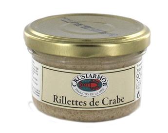 RILLETTES DE CRABE 90G CRUSTARMOR