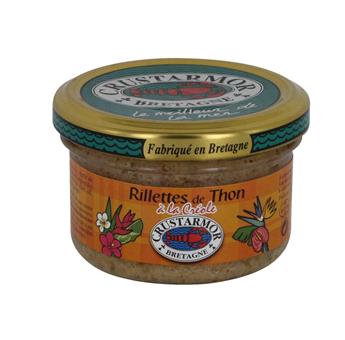 RILLETTES DE THON A LA CREOLE 90G CRUSTARMOR