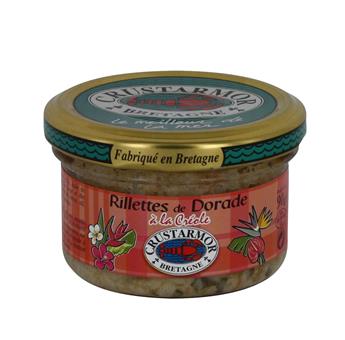 RILLETTES DE DORADE A LA CREOLE 90G CRUSTARMOR