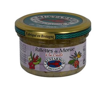 RILLETTES DE MORUE A LA CREOLE 90G CRUSTARMOR