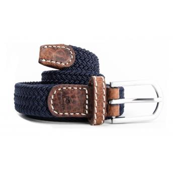 CEINTURE FINE BILLY T1 BLEU MARINE