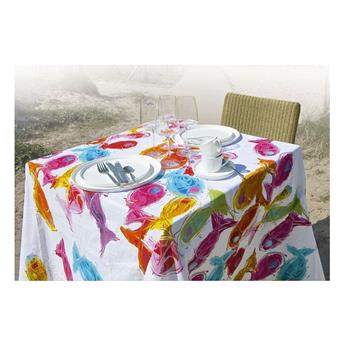 NAPPE HEUREUX COMME UN POISSON  2 dimensions au choix