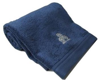 DRAP DE DOUCHE TRISKELL BRETAGNE 70x140 cm Marine