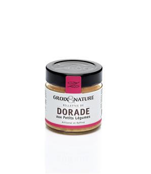 RILLETTES DE DORADE AUX PETITS LEGUMES 100G GROIX