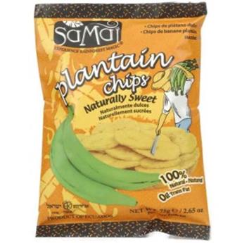 CHIPS BANANE PLANTAIN DOUCE 75G