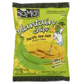 CHIPS BANANE PLANTAIN SALEE 75G