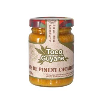 PATE DE PIMENT CACAHUETE TOCO GUYANE 100 G