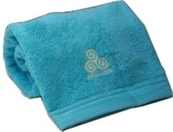 DRAP DE BAIN TRISKELL BRETAGNE 100x150 cm Turquoise