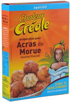 PREPARATION POUR ACRAS MORUE CHALEUR CREOLE 100G