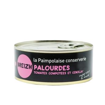 TAPAS BREIZH PALOURDES ROSES TOMATES ET CEBOLLA 215G PAIMPOLAISE