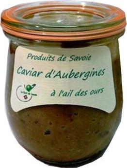 CAVIAR D´AUBERGINES A L´AIL DES OURS 180G