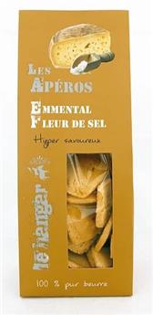 APERO EMMENTAL FLEUR DE SEL LE HANGAR SACHET 150 GR