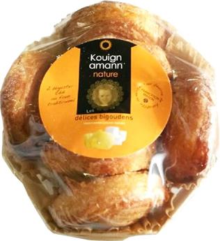 MINI KOUIGN AMANN NATURE AU BEURRE FRAIS BARQUETTE BOIS 200G