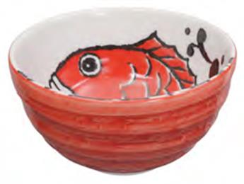 BOL SARDINE 13.2 x 6.8 cm ROUGE