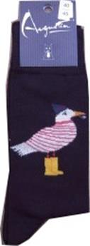 CHAUSSETTES 40/45 GINETTE LA MOUETTE MARINE