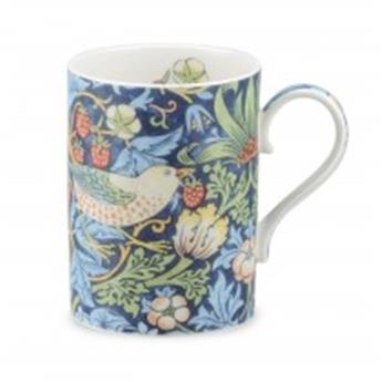 MUG STRAWBERRY THIEF BLUE