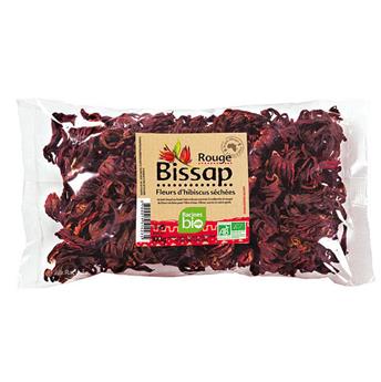 FLEURS DE BISSAP ROUGE SECHEES BIO RACINES 100G