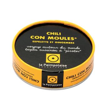 TAPAS CHILI CON MOULES ESPELETTE ET GINGEMBRE 100G PAIMPOLAISE