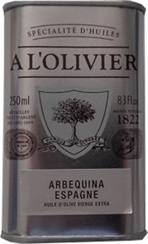 HUILE D´OLIVE  ARBEQUINA DOUCE 25 CL