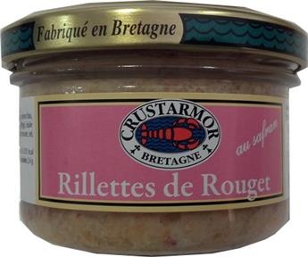 RILLETTES ROUGET AU SAFRAN 90G CRUSTARMOR