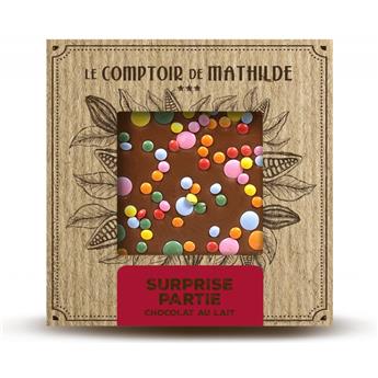 TABLETTE CHOCOLAT LAIT BONBONS 80 G