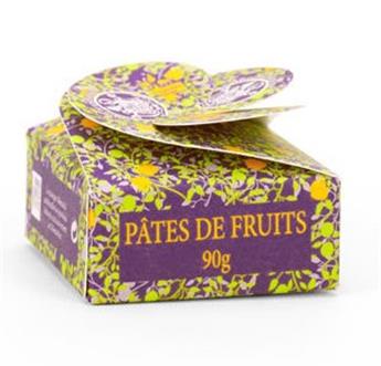 PATES DE FRUITS MINI BOITE TREFLE 90GR