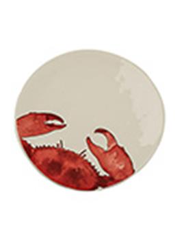 ASSIETTE D 26 cm CRABE