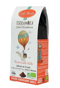 ADELE CAFE MOULU BIO BRESIL/MEXIQUE 250G TERRAMOKA