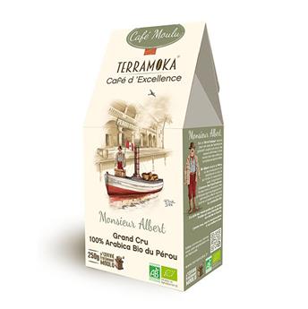 ALBERT CAFE MOULU BIO PEROU 250G TERRAMOKA