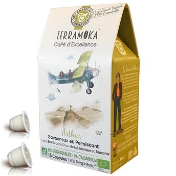 CAPSULES X15 LE JEUNE ARTHUR 82.5 G TERRAMOKA